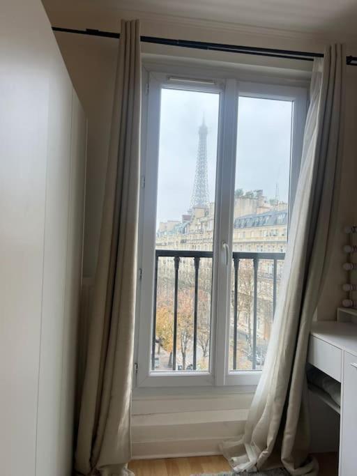 Appartement Paris Vue Tour Eiffel Trocadero Exteriér fotografie